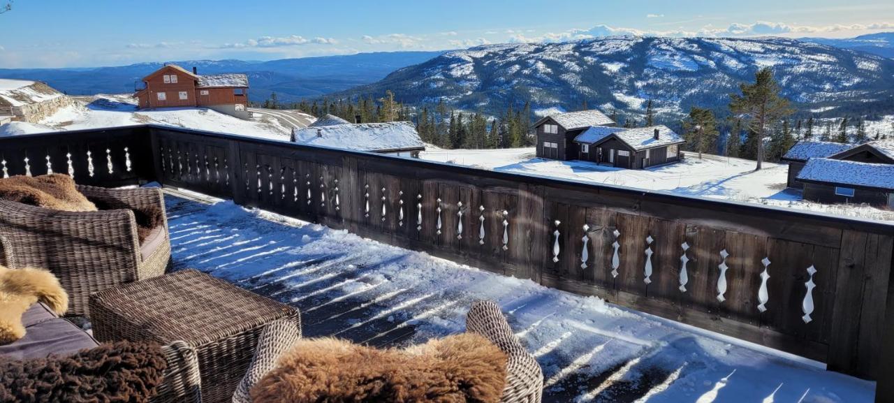Wonderful Cabin With Amazing Mountain - View Lifjell Buitenkant foto